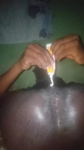 BBC anal sex hurts and feels so good and warm.