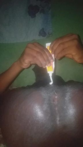BBC anal sex hurts and feels so good and warm.