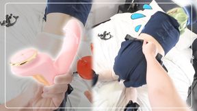 POV Playing with Sextoys Blue Archive Shupogaki Cosplayer, Asian shemale Hentai Cosplay 11