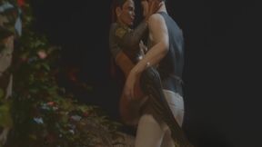 Loba Stand fucking and then creampied - blender animations (Sound-60fps)