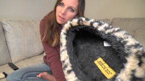Step Mom MILF Let's Her Stepsons Friends Smell and Fuck her Slippers Again!