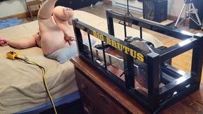 Massive fucking machine drills Chubby Mom