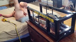 Massive fucking machine drills Chubby Mom