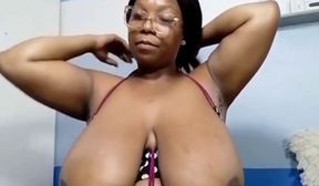 African BBW Huge Tits