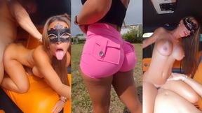 Miami Latina MILF Lexa gets picked up and fucked in Rolls Royce