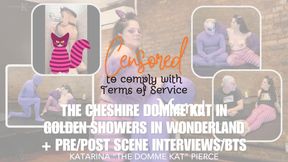 The Cheshire Domme Kat in Wonderland (Pre, Post-Scene Interviews) - CENSORED TO COMPLY WITH TERMS OF SERVICE