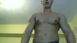 Muscled Cristian Private Show