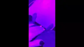 Blacklight Handjob Fun :)