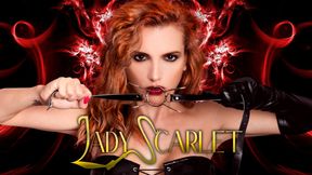 LADY SCARLET - FOOT GAGGING TRAINING - ALLENAMENTO DI FOOTGAGGING