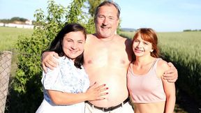 Indescribable Christina Santes and Emilia Pinuie at missionary action