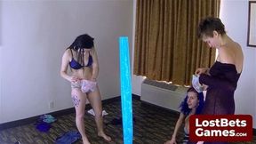 The Strip Elefino strip the loser's underwear first