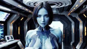 cortana halo - master chief uses smart ai for everything – especially her tight wet pussy