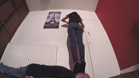 Katie's Cruel Platform Shoes FLOOR CAM (4K)