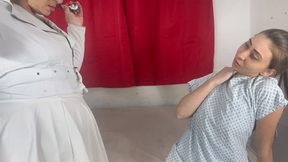 NURSE LICKING GIRLS FACES PART 1 BY ATENA AND SABRINA GREEN CAM BY ALINE FULL HD