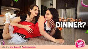 TGIRLS PORN - What Time Is Dinner?