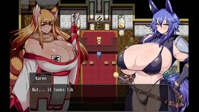 Aventureira ficar com tes&atilde_o com o cheiro de um homem fedorento - Horny Adventurer Karen - Parte 2