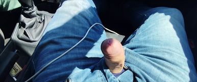 10 minutes of handjob in traffic, public handjob!