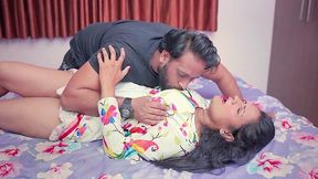 Beautiful Indian MILF fucked by lucky guy in romantic scene