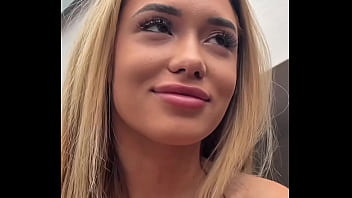 18 Yo Petite Blonde SCREAMS in POV Missionary - Cum SPLASHES Her Face After ROUGH Doggy