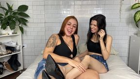 Ariel plans to devour Karina's mouth cruelly, but she's mistaken and is devoured CLIP 1 by kisses instead.