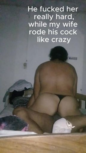 The security guard of the supermarket fucked my wife. (Part 1)