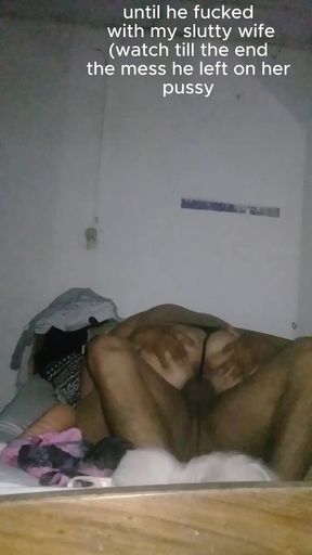 The security guard of the supermarket fucked my wife. (Part 1)