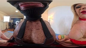 deepthorat and intense raw bareback sex – virtual reality - vr