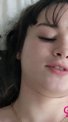 Powerful moment from &quot;Remi Raw - Brand New Petite 5ft 100lbs 18yo White-Latina Teen First Time&quot;