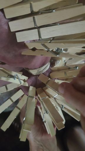 Goode Girl CBT Trying Out New Cloths Pins