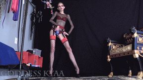 Gape For Me - Slut Training Pegging Encouragement by Goddess Kyaa - 720p MP4