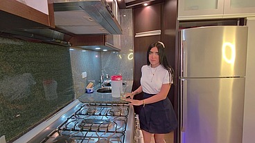 I fuck my stepsister dressed in her student uniform