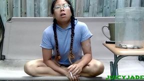 Petite Asian Smoking and Coughing volume 35 Non Nude ****wmv****