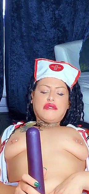 Nurse Louise Ebony Here to Give You Your Health Check!