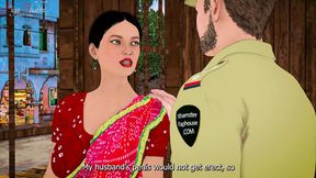 Indian cop ravishes spicy Bollywood aunties raw