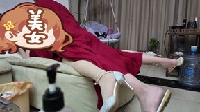 Slutty Asian Femboy in Qipao Gets Red Ass Spanking, Deep Doggy Pounding & Merciless Fucking Machine Training