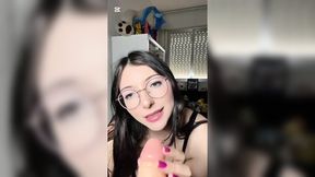 Spoiled Latina sucks your dick to get spoiled by hunk even more