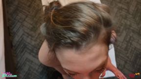 Girlfriend Takes Creampie Cleans Cock and Sucks a Friend