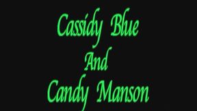 cassidy blue and candy manson share anal threesome creampie