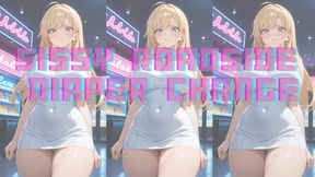 MP4 VERSION POV: YOUR FIRST SISSY DIAPER ROADSIDE CHANGE