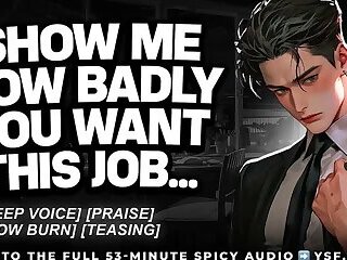 DOMINANT CEO PINS YOU DOWN AND TAKES YOU FOR HIMSELF