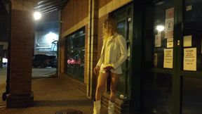 Bus station flashing