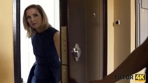 Angry guy gets even in nasty kitchen fuck