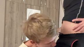 Guy Tastes His Stepbrother's Big and Swallows His