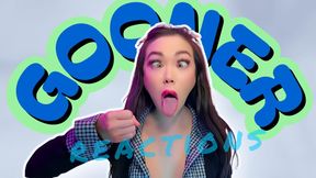 Gooner Reactions: ThePrincessLuxy opens the Jerk-off videos you sent her and Laughs at your drooling goon faces before taking your Orgasm away