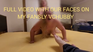 I'm watching my wife being fucked by her girlfriend with a strapon, and I'm jerking off