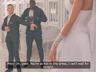 Bride cheats on groom at wedding - 3d animated porn story