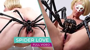 Sux with a mechanical spider robot.