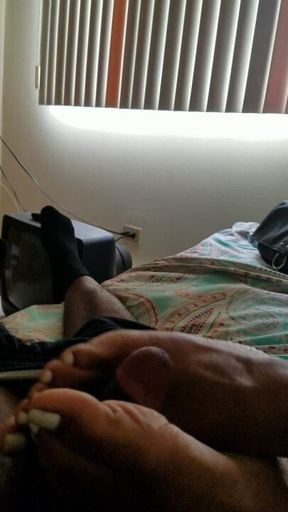 Reesha footjob sampler