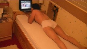 Mother in Law Slip Humping Masturbation