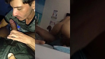 Mavambo cafuçu dotado XXL me arrastou pra casa abandonada depois do baile de favela